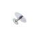 Handle button RK019CP, chromium color