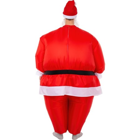New Year! Santa Claus inflatable suit, height 150-190 cm-3