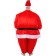 New Year! Santa Claus inflatable suit, height 150-190 cm