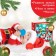 Gift set of developing, tactile balls "Advent Calendar", 9 pcs., New Year's gift packaging, crumb I