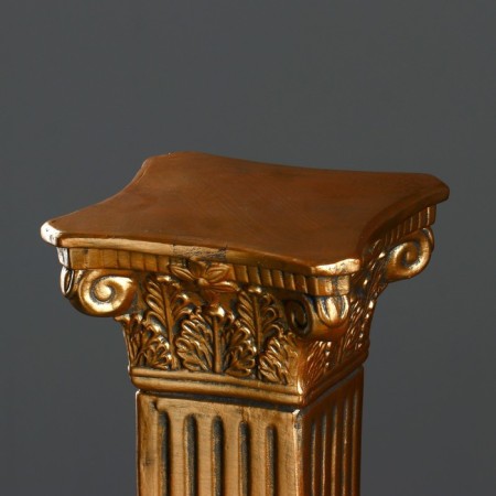 Column "Antique", bronze 65x27cm-3