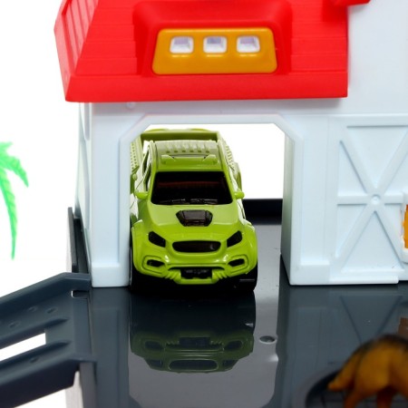 Parking "Farm", barn, aviary, transport, animals-9