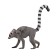 Figure Konik "Cat Lemur with a cub"
