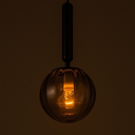 Bayerlux lamp "Javier" E14 40W black-dumped 15x15x35-185 cm-3