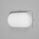 Oval lamp LED 20W IP65 white 6.8x13.5x27 cm