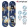 Skateboard Teenage Onlitop T-Rex, 62x16 cm, PVC 50 mm wheels, plastic frame