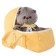 Soft toy "BABY BABY", in a cradle, 20 cm