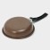 Flot Dilan Rock, D = 15 cm, plastic handle, anti -stick coating, brown color