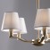 Caustra Freya Fr5671PL-05G Marika, 610x610x660 mm, E14, 5x60W, color gold