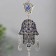 Suspension from the evil eye "From the evil eye. The hand of Fatima" 18.5x4x0.5 cm