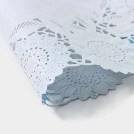 Openwork napkin for the table "Sunflower", 45 × 30 cm, the color of the yellow-blue-3