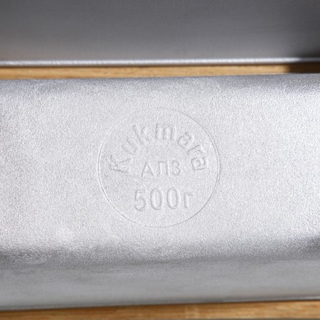 Rectangular bread form, 32.5 × 21 × 10 cm, 3 sectional-3