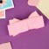 Hair bandage "chosen" bow pattern, 16x3 cm, pink