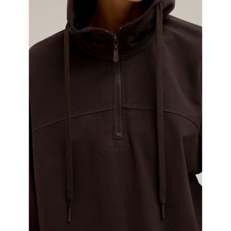 Female hoodies, size 50, chocolate color-2