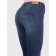 Female jeans, size 42, height 164 cm, dark blue color