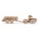 Wooden 3D designer "Trailer for the Kirovets K-7M tractor"