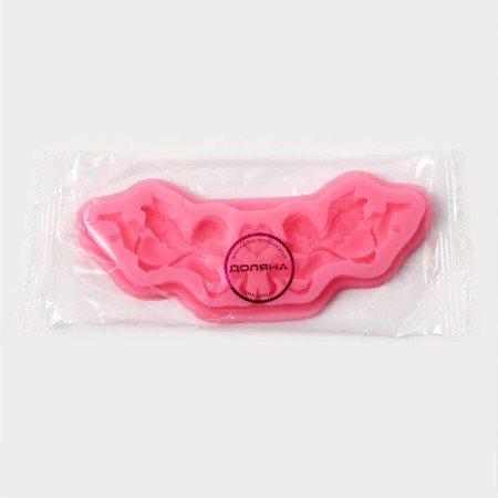 Mold Dolyana "Angels", silicone, 16 × 5.5 × 1 cm, color mix-5
