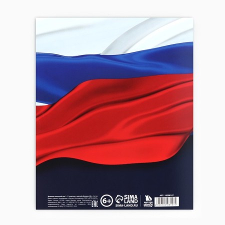 School diary 1-11 grade, in a soft cover, 40 liters "September 1: Russian flag"-9