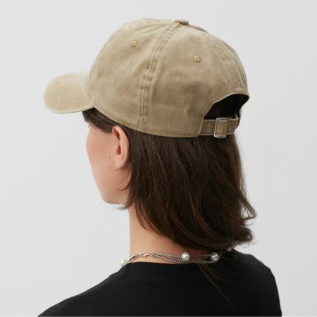 Women's cap "rose" Minaku, col. Beige, river 58-2