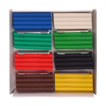 Calligrata plasticine, 8 colors, 120 g-1