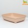 The toilet for Maine Coons is deep, large without side 56*43*13 cm, beige