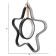 Lamp Bayerlux "Star" LED 45W black 20x43.5x45 cm