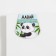 Magnetic bookmarks on the Panda Books, 3 pcs.