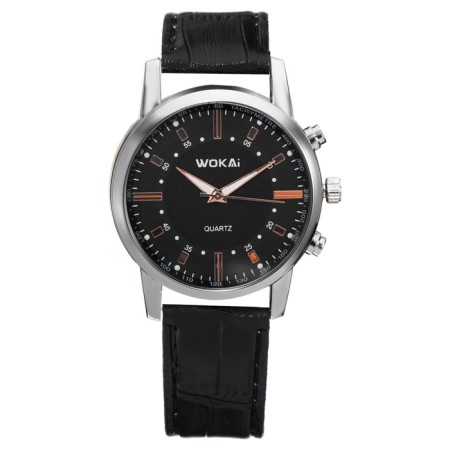 Men's watch, d-4.2 cm, silver-1