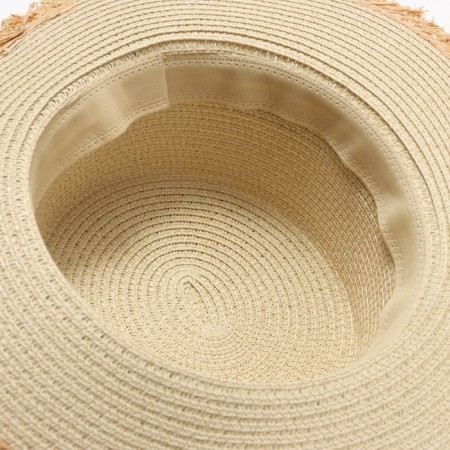 Women's hat minku, beige color, rr 58-4