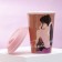 A ceramic glass with silicone lid "Your style", 300 ml, brown color