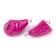Cargo of a bullet-exentric stained collapsible Yaman 10 pcs., 16 g, purple