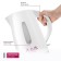 Electric kettle "Castle EK-1701M", plastic, 1.7 l, 1850 watts, white-gray color