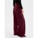 Female Palazzo trousers, minku, burgundy color, size 48