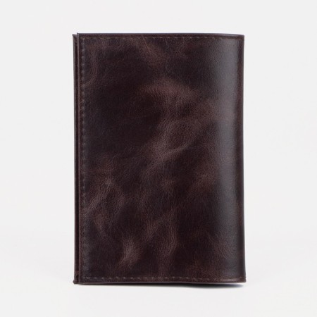Passport cover, brown color-1