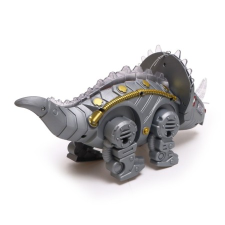 Triceratops dinosaur, works on batteries, mix-2