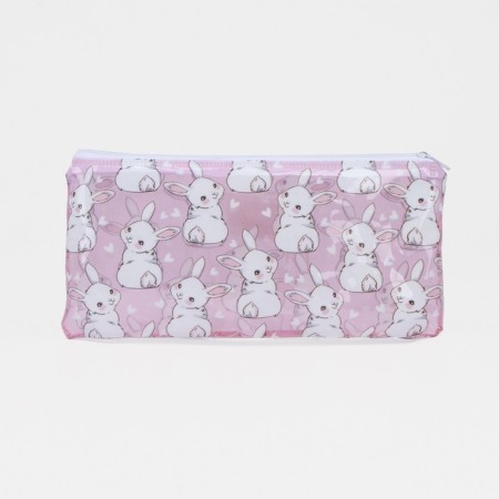 Cosmetic bag for lightning, pink color-1