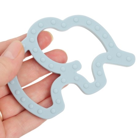 Silicone Bitter "Elephant", Blue color, Mum & Baby-6