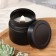 Aromatic candle made of soy wax in a bank, 75 g, saffron TMB