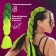 Zumba Kanecalon two-tone, corrugated, 60 cm, 100 g, bright green/lemon color (#by40)