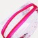 Lightning cosmetic bag, raspberry color