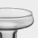 Glass candlestick Basic, h = 17 cm