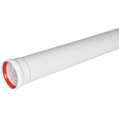Элемент дымохода ROMMER RCA-0080-002000, удлинитель, d=80 мм, L=2000 мм