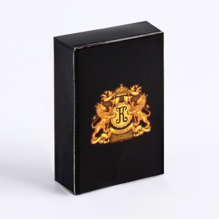 Gasoline lighter "wolf in fire", black-3