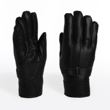 Male gloves, size 22, with insulation, black color