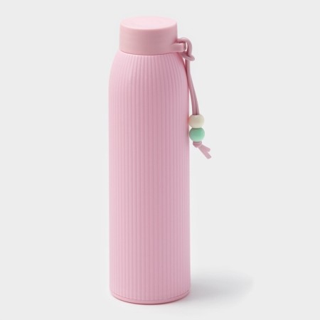 Water bottle glass "luxury", 300 ml, h = 21 cm, color mix-1