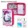 Hargon penal with holography, 1 section, 130x190x30 mm, hinged bar, Minnie Mouse and unicorn
