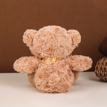 Soft toy "Bear", beige color-4