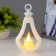 Nightmare "Frozen candle" 3xlr1130 White 5x8.5x15 cm Risalux