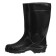 Male boots S-26, PVC, insulated, black, size 44