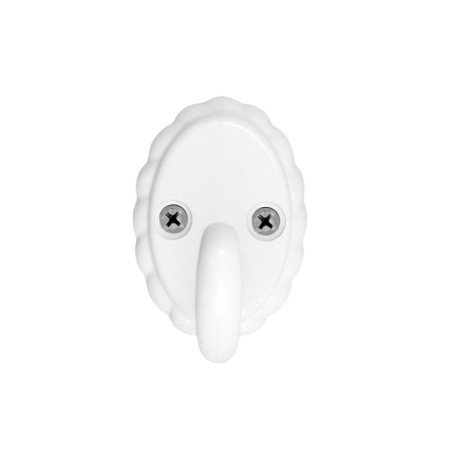 Hook furniture tundra TKO018, one -rod, white-2